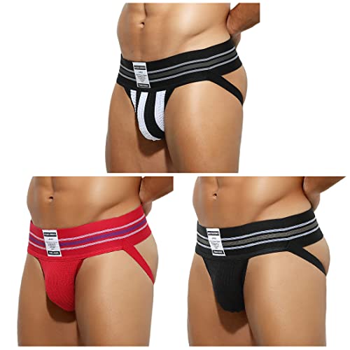Casey Kevin Jockstrap Hombre Suspensorio Deporte Slips Ropa Interior Sexy String Tanga