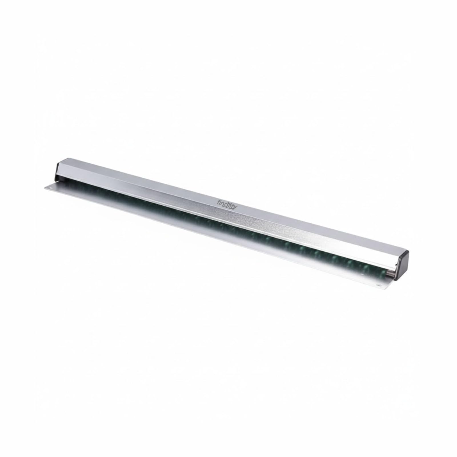 FINALITY Desk Receipt Holder, Silver Kitchen Slide Check Rack,Bill Orders Ticket Holder Tab Aluminium Display Rail for Restaurant Cafes Pubs Bars Silver (Aluminium, 18 Inch)