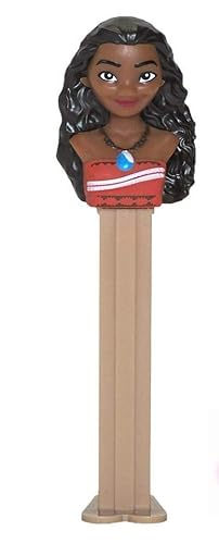 Moana Pez Dispensador con 3 paquetes de caramelos extra