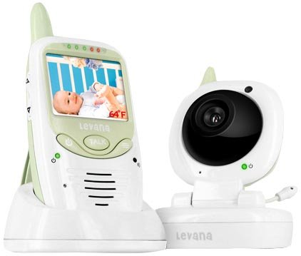 Levana Safe N'See Digital Video Baby Monitor with Talk-to-Baby Intercom and Lullaby Control (LV-TW501) (Discontinued by Manufacturer)
