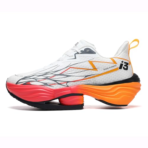 Fashion Breathable Women's Sports Road Running Shoes, Platforn Chunky Sneakers for Men Walking Footwear3