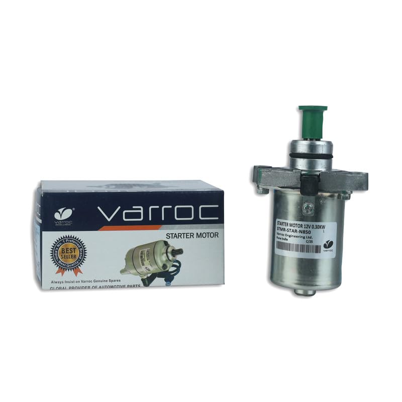 VARROC Starter Motor TVX STR Citi Old Model | Superior Starter Motor | Ideal for OEM Replacement | Durable Build | Resists Heat & Vibrations | Reduces Battery Stress-image-29