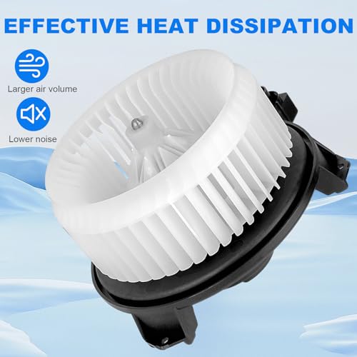 Image of 700203 HVAC Blower Motor Assembly Compatible with Ford for Edge for Fusion for Jeep for Compass for Patriot for Lincoln for MKX for MKZ for Mazda for CX-9