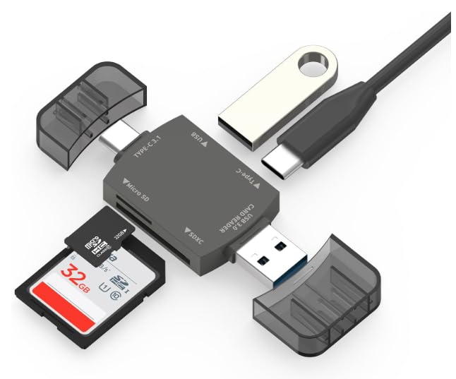 pico usb 3.0 memory card reader for sd/micro sd/sdhc/sdxc/microsdxc/mmc/ios