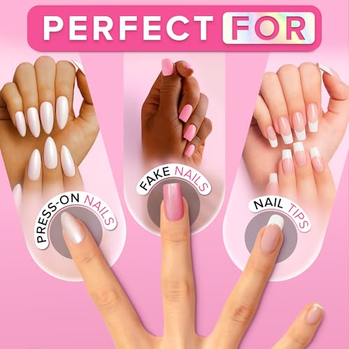 NYK1 Super Strong Nail Glue for Press On Nails, Nail Tips & Acrylics 8ml - image 3
