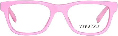 Miniatura 2 de Versace Kids VK 3325U 5376 - Gafas graduadas cuadradas (plástico, 1.772 in), color rosa