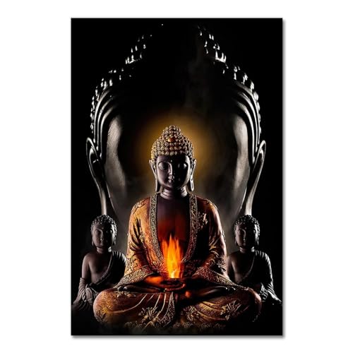 Images d'art mural de Bouddha Zen pour créer une ambiance relaxante dans votre salon