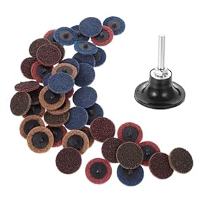 MAGICLULU 45Stk. Polierscheiben Schleifpads Set