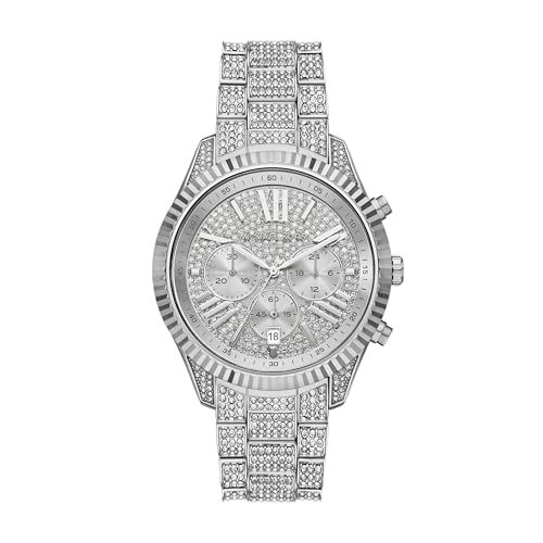 Image of Michael Kors Lexington Women's Watch, Stainless Steel Bracelet or Leather Watch for Women