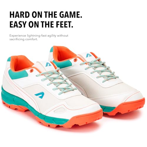 Boldfit Cricket Shoes for Men & Boys Sports Shoes for Lightweight Cricket Sports Shoes, Ergonomic Fit Sports Shoes Cricket Match Shoes for Practise