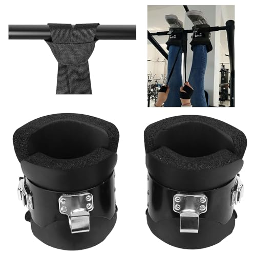 Équipement de musculation pour abdos avec bottes d'inversion assises - 7