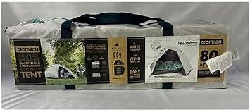 Decathlon Quechua MH100 3 Person Outdoor Waterproof Family Camping Tent