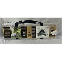 decathlon quechua mh100 outdoor waterproof family camping tent 3 person off white