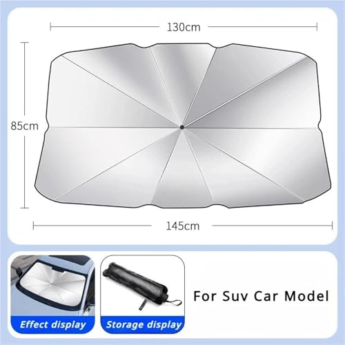 Pare-soleil pour Tesla Model 3 Highland 2024 couverture pliable - 2
