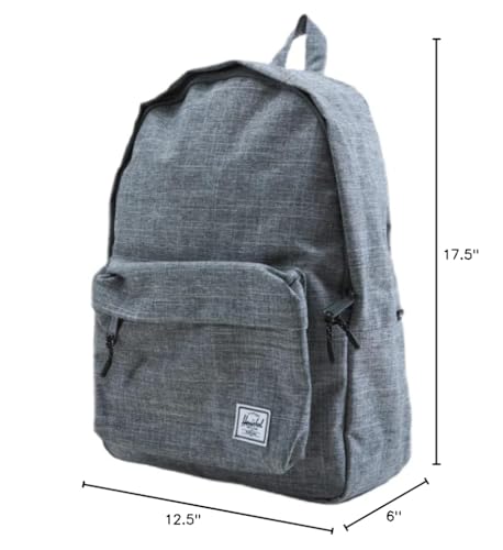 Image of Herschel Classic Backpack, Raven Crosshatch, XL 30.0L