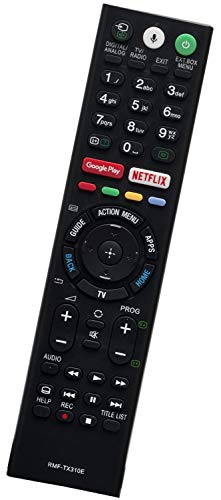 ALLIMITY RMF-TX310E 149345521 Reemplace el Control Remoto por Sony Bravia TV KDL-49WF805 KDL-43WF804 KD-49XE8096 KD-49XE8005 KD-60XF8305 KD-55XF8599 KD-43XE8088 KD-43XE8004 KD-49XF8588 KD-43XE8099