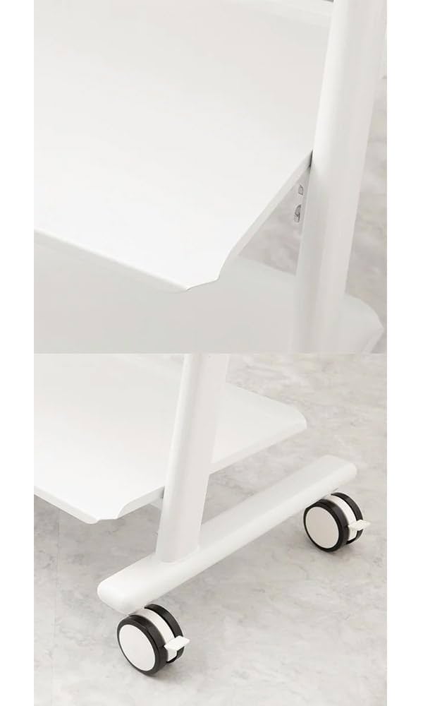 エステワゴン 3段 ホワイト 23123 エステスツール キャスター付き エステワゴン 3段 ホワイト 23123 エステスツール キャスター