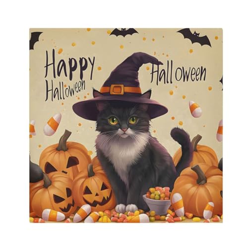 Servilletas de Tela Halloween Multicolor Pack x6 miniatura 1