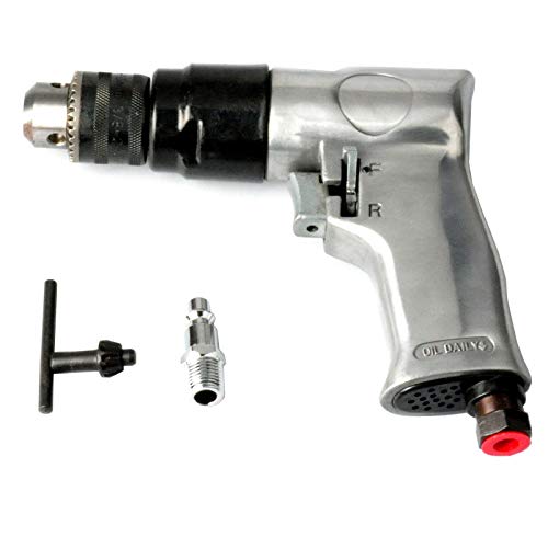 CCChaRLes Taladro Neumático Reversible Air Drill Tools Perforadora Neumática
