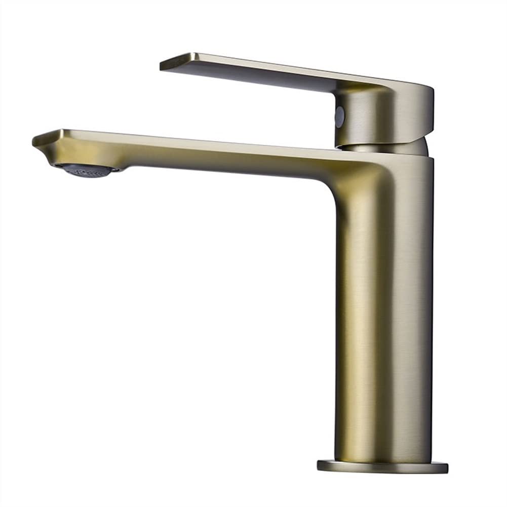 Robinet de lavabo chaud et froid mitigeur en laiton pour salle de bain