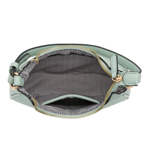 Image of FashionPuzzle Small Crescent Shoulder Bag Underarm Purse