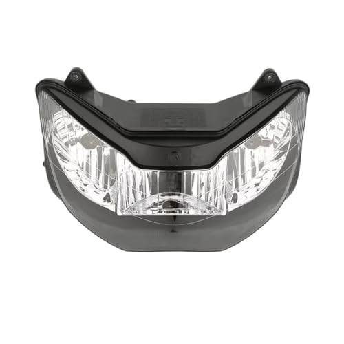 Phare moto CBR900RR transparent offrant une visibilité nocturne maximale sur route
