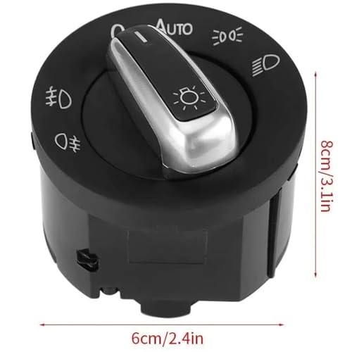 Solución a fallos de luces: interruptor de faros Seat Alhambra 5ND941431B 2