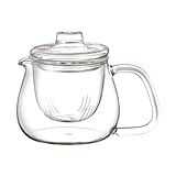 KINTO (キントー) UNITEA ティーポット 450ml ガラス 食洗機対応 耐熱ガラス ギフト プレゼント 8363