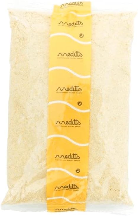 Meditts - Harina de Almendras 800 gr | Harina Sin Gluten y Sin Azúcar | Apta para Dieta Keto, Paleo y Vegana | 100% Almendra Natural | Ideal para Repostería, Panificación y Cocina Saludable