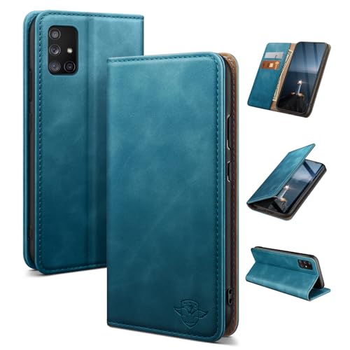 Protection antichoc Samsung A51 bleu idéale pour regarder vos vidéos