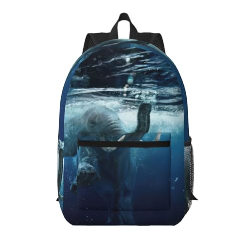 Sac à dos d'école léger pour soulager le dos avec sa poche zippée