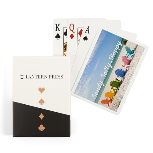Naipes Poker Daufuskie Island 52 Cartas Tamaño Poker