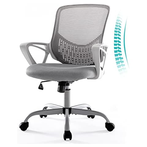Ergonomic Office Chair Mesh Back Office Desk Chair Computer Chair Mid Back Task Chair for Home Office Gaming Cover