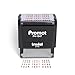 Promot Self Inking Custom Stamp - Up to 4 Lines of Personalized Text, Customized Address Stamp with Easy to Change Ink Cartridge (Medium)