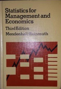 Hardcover Statistics for Management and Economics, 3rd, Third Edition Book