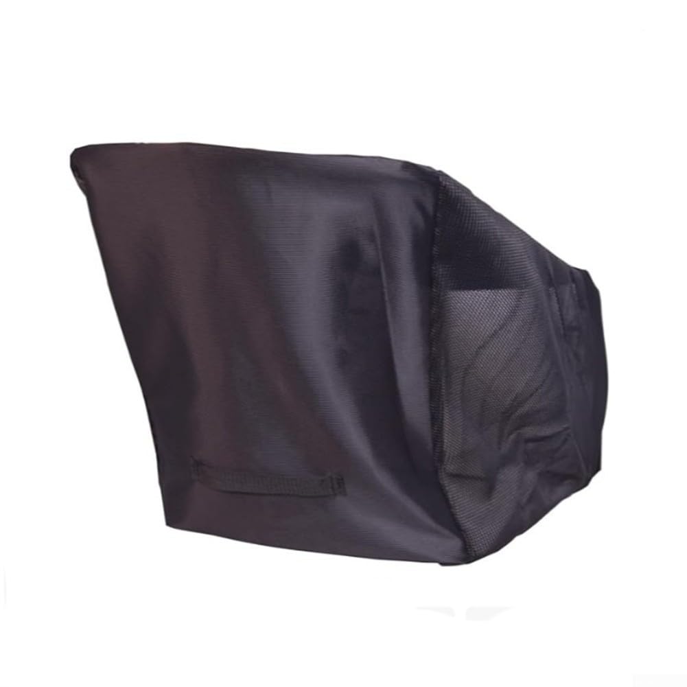 Auffangtasche für 586100408, 587100409, 53,3 cm Rasenmäher Grasbeutel, robustes Rasenmäher-Zubehör, große Kapazität, Clipping-Halter, einfache Einrichtung, schwarzes Ersatzteil für die Gartenpflege im