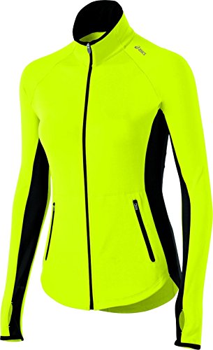 ASICS Women's Fit-Sana Jacket, Electric Lime, Small