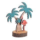 Centre de table hawaïen : centre de table d'été ✅décorations de fête d'anniversaire hawaïenne d'été : centres de table de bar tiki sont agréables pour une fête d'anniversaire hawaïenne d'été, une baby shower hawaïenne adaptée à de nombreuses occasions, telles qu'une fête tropicale, une fête d'été, etc.