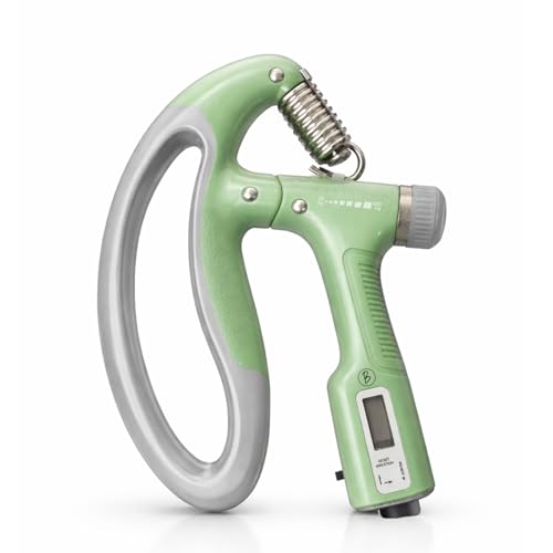 Image of Btag Hand Gripper with Counter - Adjustable Grip Strengthener, 100 KG Capacity for Forearm, Wrist & Finger Workout Men & Women (Green)