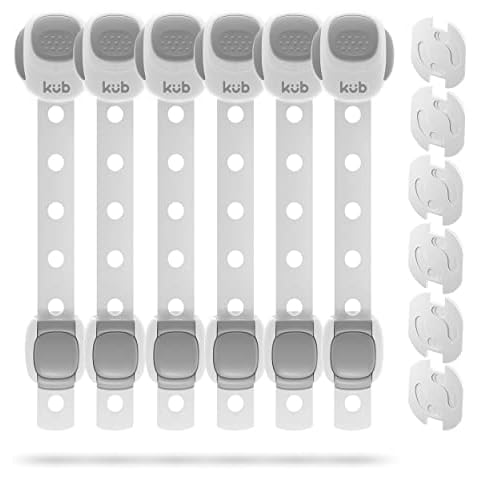 Kit de seguridad infantil KÜB con cerraduras y protectores de enchufe Cover