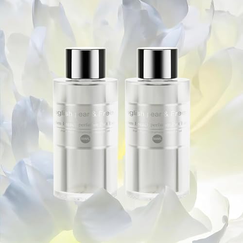 Image of Amor Lyris 2 Packs Essential Oil Refill for Smart Car Air Freshener, 3.5OZ Car Diffuser Refill, Aromatherapy Perfume Refill (4-8 Months Use), Natural Plant Extracts, Freesia