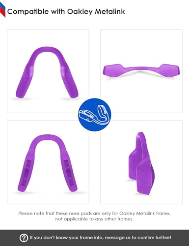 Image of BLAZERBUCK Replacement Nose Piece Nose Pads for Oakley Metalink OX8153 Eyeglasses