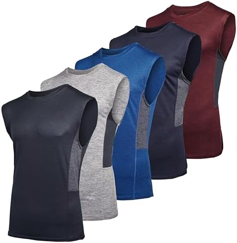 Real Essentials 3 & 5 Pack: Men’s Dry-Fit Active