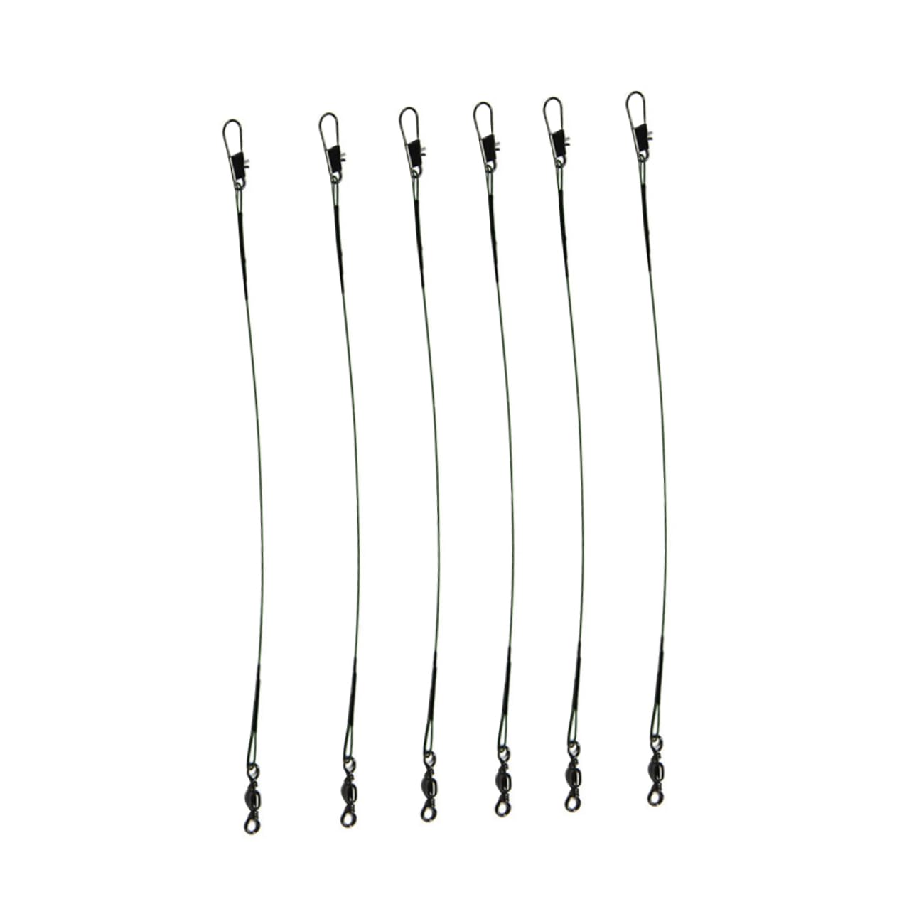 SUPVOX 20cm Stainless Steel Anti Winding Fishing Line Rigging Ferrules and Crimp Kit for Leaders Lure Line Protection