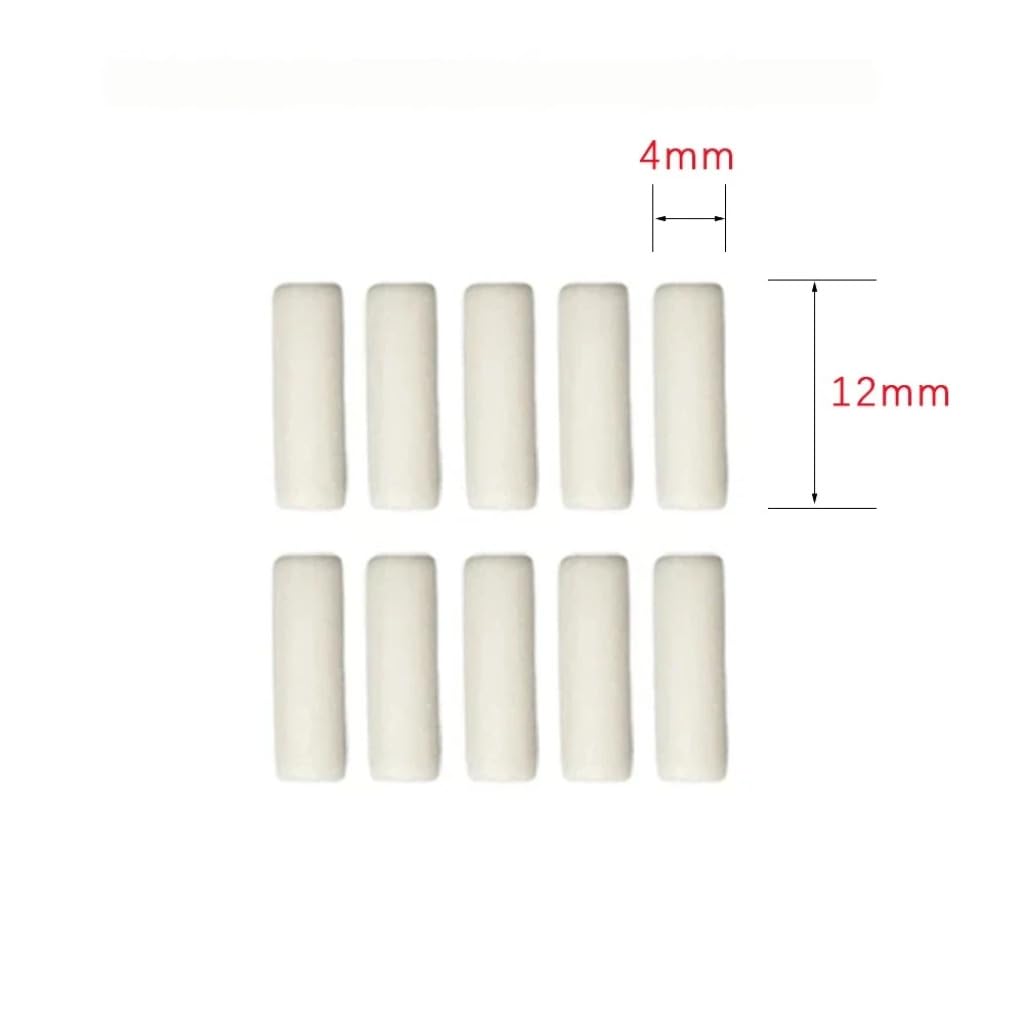 Mini Gomme da Cancellare 12x4 mm, Gomma Bianca Nascosta, Cancelleria Design Intelligente