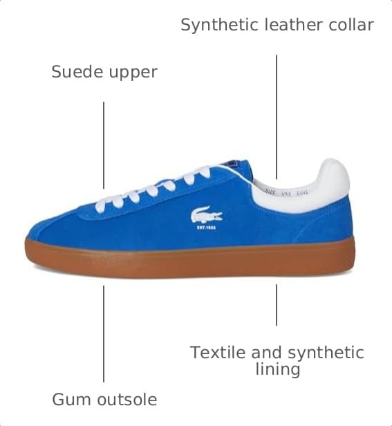 Image of Lacoste Men's Baseshot Translucent Sole Sneakers