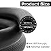 5 Feet Fuel Line Hose, 5/8 Inch Inside Diameter NBR Fuel Line Hose, Black Fuel Systems Engines Hose Braided Rubber Fuel Line Hose