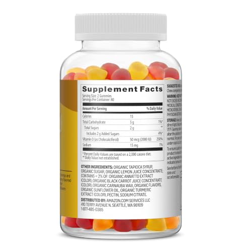 Amazon Basics Vitamin D3 Gummies
