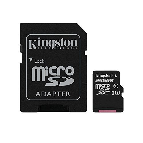 �L���O�X�g�� Kingston microSDXC�J�[�h 256GB �N���X 10 UHS-I �Ή� �A�_�v�^�t SDC10G2/256GB