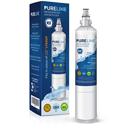 Pureline 9990 & Lt600P Water Filter. Compatible With Kenmore 9990, Lg Lt600P, 5231Ja2006A, Kenmoreclear 46-9990. #TOP12